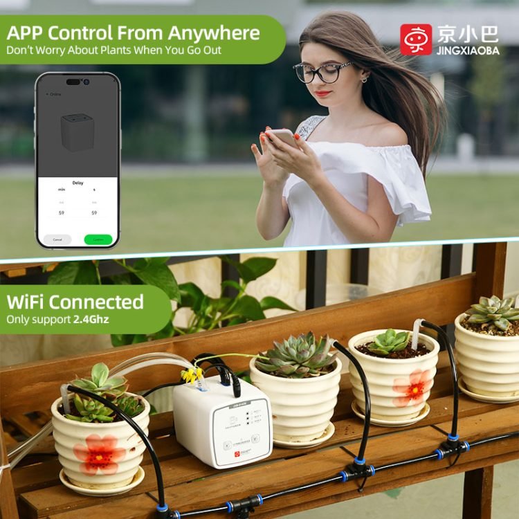 WiFi automatic plant waterer