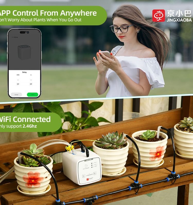 WiFi automatic plant waterer